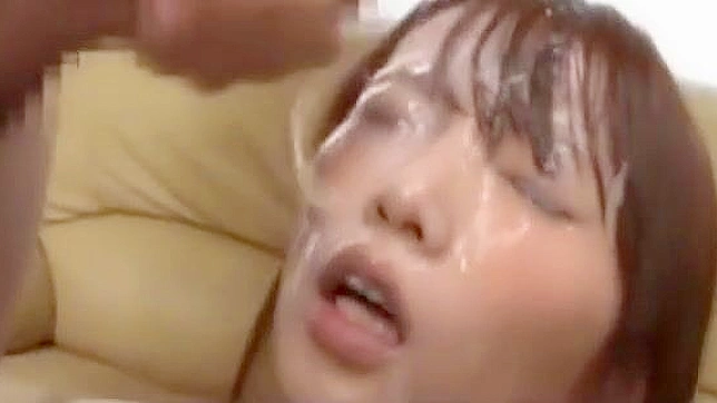 Japanese Beauty Seduces with Her Alluring Bukkake Performance