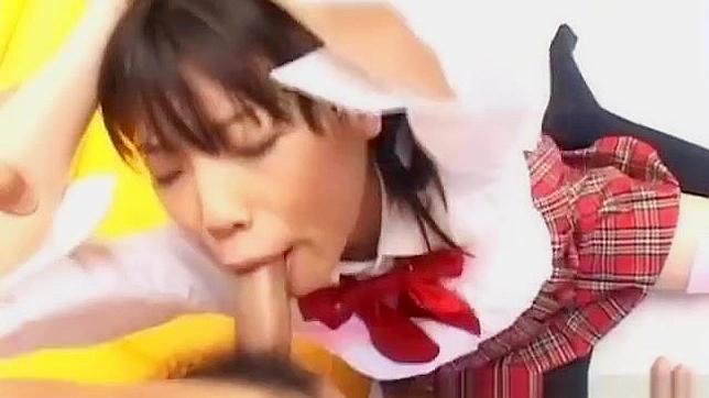 JAV Beauty Goes Wild ~ Exclusive Bukkake Scene You've Never Seen Before!