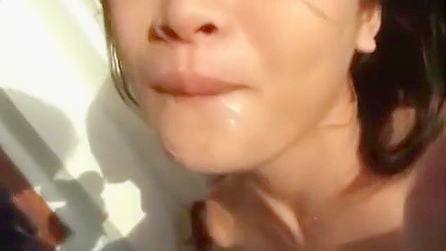 New Japanese Beauty Gets Wet and Wild in Jaw-Dropping Bukkake Scene