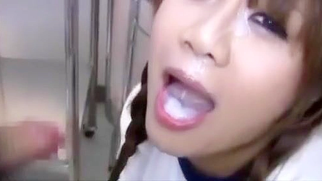 JAPANESE ENCHANTRESS CUMMING IN MOUTH ~ CUMSHOT BUKKAKE COMPILATION No