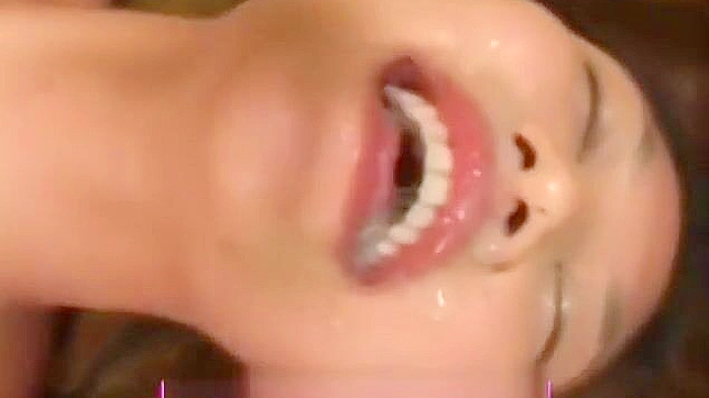 JAV Sensation ~ Alluring Bukkake Queen Swallows Cum like a Champ!