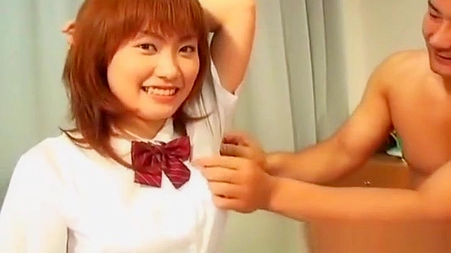 Japanese Teen Cutie with Luscious Red Hair Spreading Her Legs - Part 6