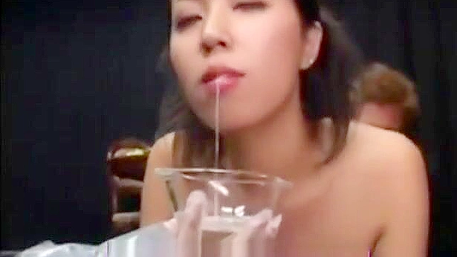 JAV Cutie Drenched in Sperm ~ A Must-Watch Asian Bukkake Video!