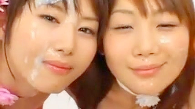 Japanese Cuties' Sensual Bukkake ~ The Ultimate Pleasure Experience