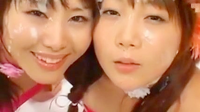 Japanese Cuties' Sensual Bukkake ~ The Ultimate Pleasure Experience