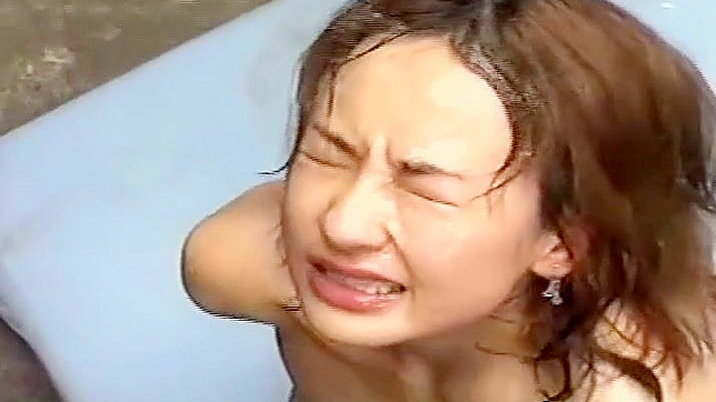 Experience the Ultimate JAV Bukkake Piss Lesson with a Beautiful Poor Asian Girl