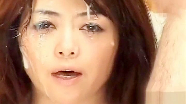 JAV Goddess Receives Explosive Cumshots in Bukkake Special!