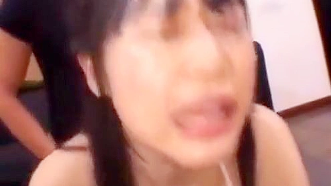 Cum All Over Me! A Luscious JAV Star Gets Drenched in Cum