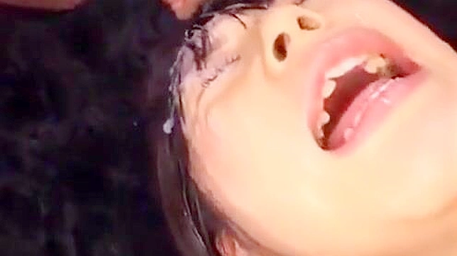 Cum All Over Me! A Luscious JAV Star Gets Drenched in Cum