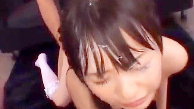 Cum All Over Me! A Luscious JAV Star Gets Drenched in Cum