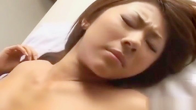 Japanese teacher gets a lot of cumshots all over her face