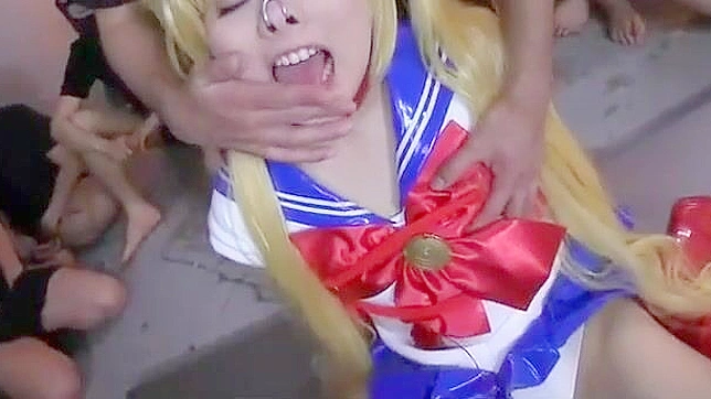 JAV Sensation ~ Pretty Soldier Sailor Moon - Naughty Schoolgirl Fantasy!