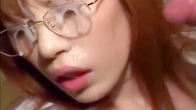 Intimate Lessons from a Luscious Japanese Teacher - Uncensored Blowjob and Bukkake