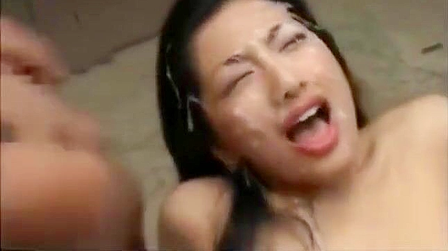 Japanese Babe's Sex Toy Escapade ~ Explosive Cum Showers and Naughty Facials