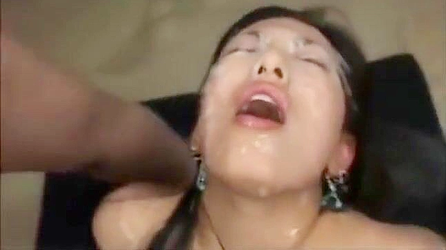 Japanese Babe's Sex Toy Escapade ~ Explosive Cum Showers and Naughty Facials