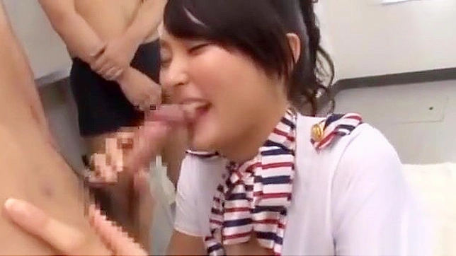 JAV Enchantress Ai Yuuzuki Delivers Sizzling Blowjob Performance