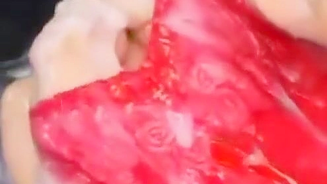 Japanese Babe Gives Mind-Blowing Blow Job Covered in Sizzling Slime