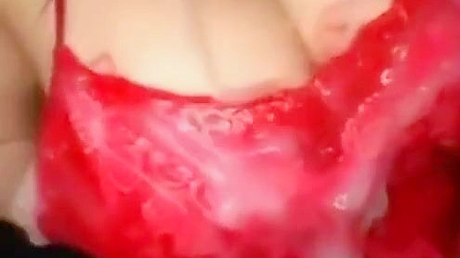 Japanese Babe Gives Mind-Blowing Blow Job Covered in Sizzling Slime