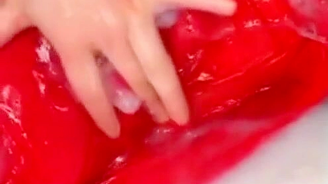 Japanese Babe Gives Mind-Blowing Blow Job Covered in Sizzling Slime