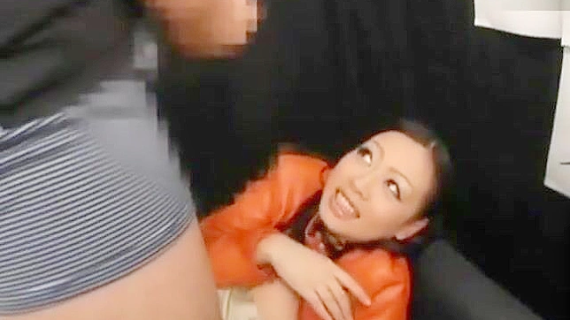 Japanese Beauty Gets Up Close and Personal with a Hard Dick