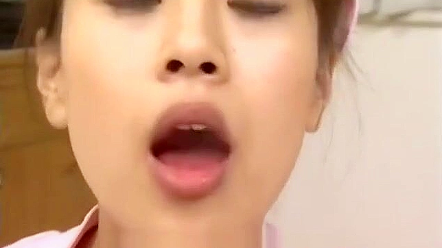 Japanese Beauty's Delightful Bukkake Show ~ Cum in Her Mouth