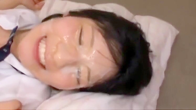 Creamy Climax! JAV Actress Hirosaki Ryouko Takes on the Ultimate Bukkake Challenge