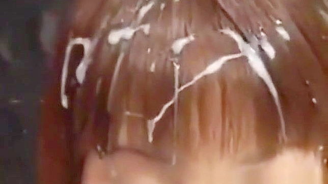 JAV Enchantress Yui Kayama Gets Soaked in Hair Bukkake