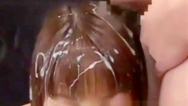 JAV Enchantress Yui Kayama Gets Soaked in Hair Bukkake