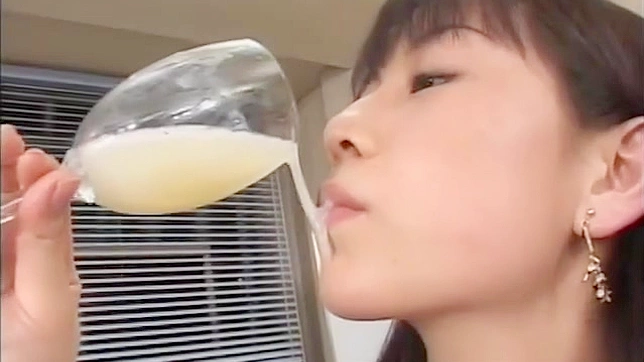 Cum-Drinking Asian Teens Go Wild in Reality Groupsex!