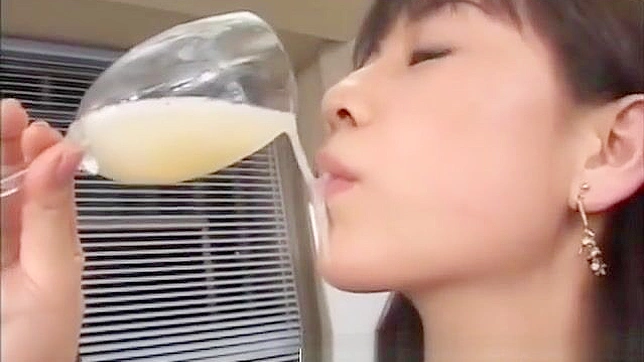 Cum-Drinking Asian Teens Go Wild in Reality Groupsex!