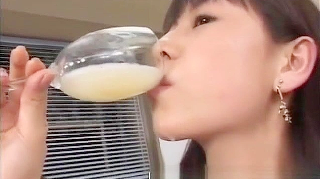 Cum-Drinking Asian Teens Go Wild in Reality Groupsex!