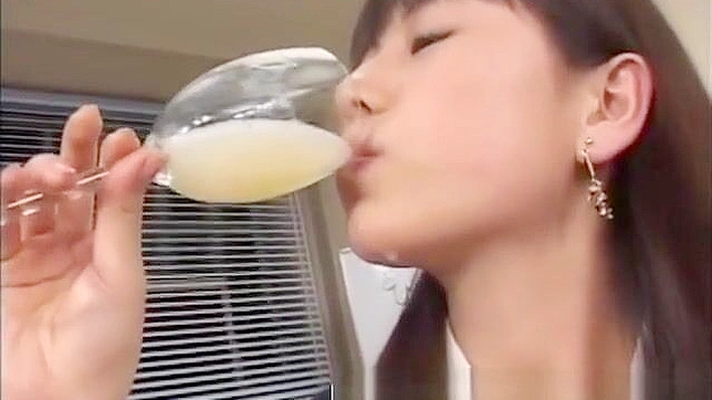 Cum-Drinking Asian Teens Go Wild in Reality Groupsex!