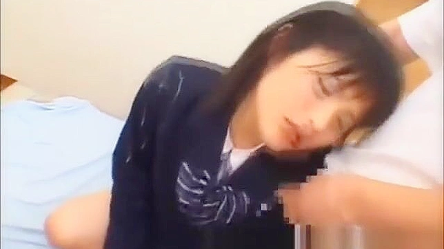 JAV Teen Sex ~ 18-Year-Old Real Asian Beauty Gets Bukkake and Fucked in Groupsex