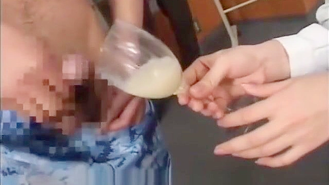 Experience the Ultimate Bukkake with this Alluring JAV Slut!