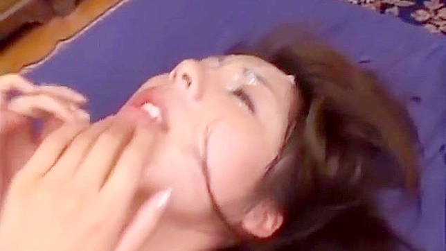 JAV Princess Gets Cumshow in the Face - Complete with Elegant MILF