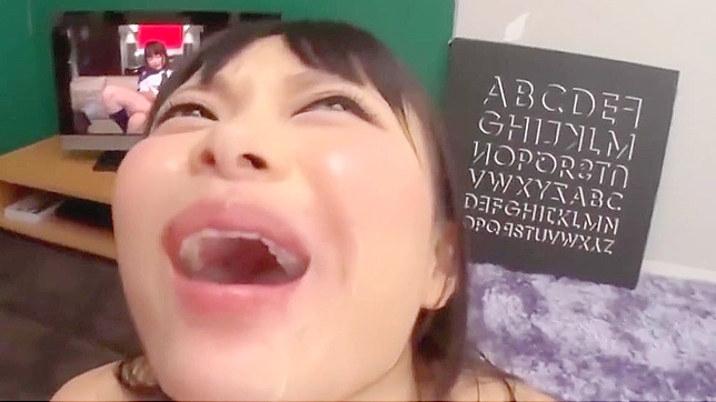 JAV Enchantress Airi Natsume Puts on a Cum-Filled Show! Bukkake, Swallowing, and Kissing Expertise