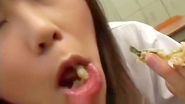 JAV Enchantress Lusciously Indulging in a Cum-Filled Bukkake Feast!