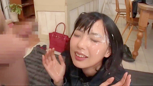 JAV Cutie Works Her Magic with Bukkake - Must-Watch Video!