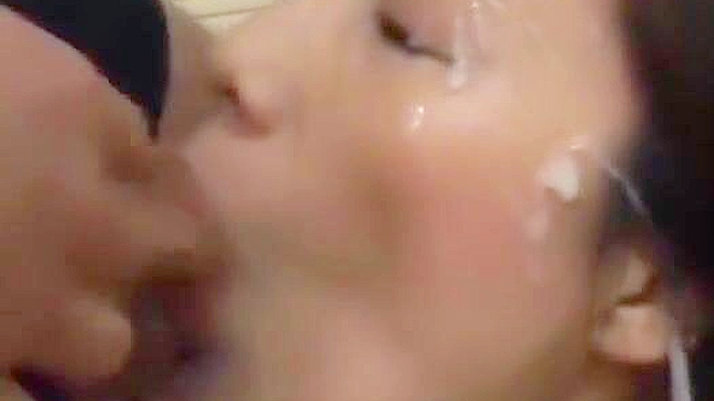 Introducing the Ultimate Facial Experience ~ JAV Beauty Gets Doused in Cum!