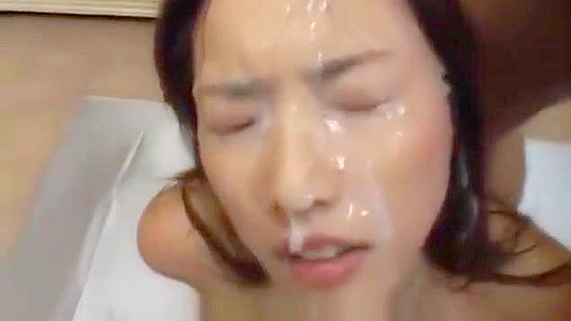 Introducing the Ultimate Facial Experience ~ JAV Beauty Gets Doused in Cum!