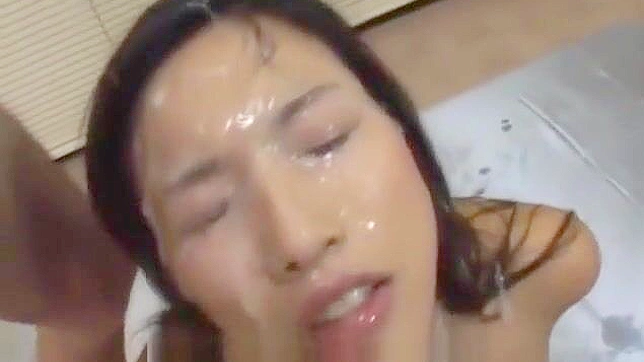 Introducing the Ultimate Facial Experience ~ JAV Beauty Gets Doused in Cum!