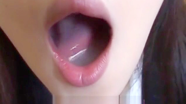 JAV cutie swallows her load! Watch the ultimate Japanese swallow 2