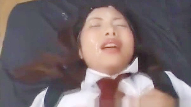 Japanese Teen Bukkake and Facial in Group Sex ~ 18+ Only