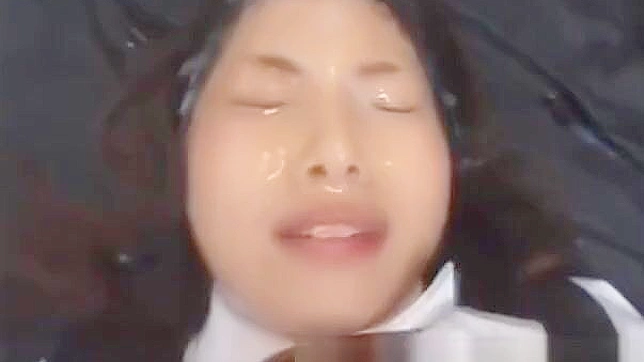 Japanese Teen Bukkake and Facial in Group Sex ~ 18+ Only