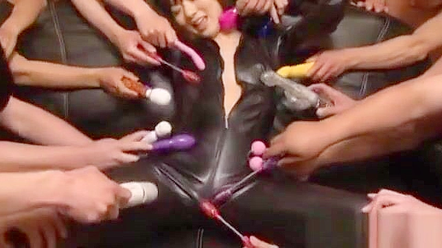 JAV Enchantress Gets Soaked in Explosive Bukkake - Cum Shot You Won't Forget!