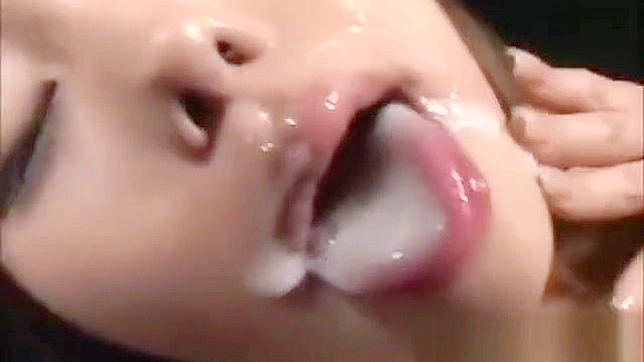 JAV Slut Gets Bathed in Cum from Multiple Men! Japan's Finest MILF in Erotic Foursome!