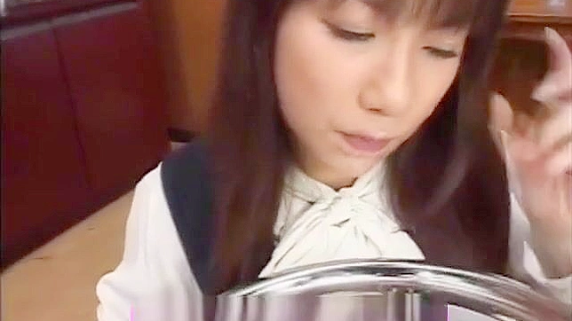 Japanese Beauty Dripping with Cum ~ Wet and Wild Bukkake Scene