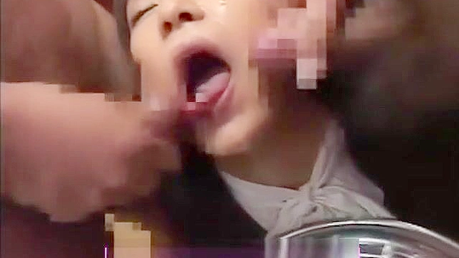 Japanese Beauty Dripping with Cum ~ Wet and Wild Bukkake Scene