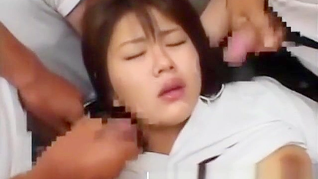 Luscious Amateur Asian Teen Takes on a Gangbang ~ Bukkake and Fucking Fun!