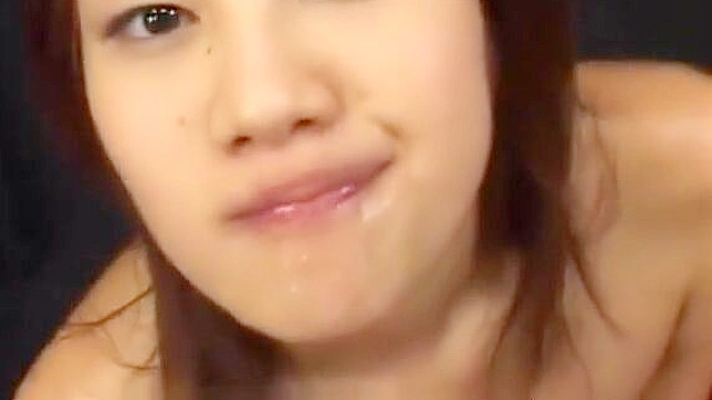 Get Ready for a Sensual Bukkake Experience with Japan's Hottest Teen Gargling Your Cum!